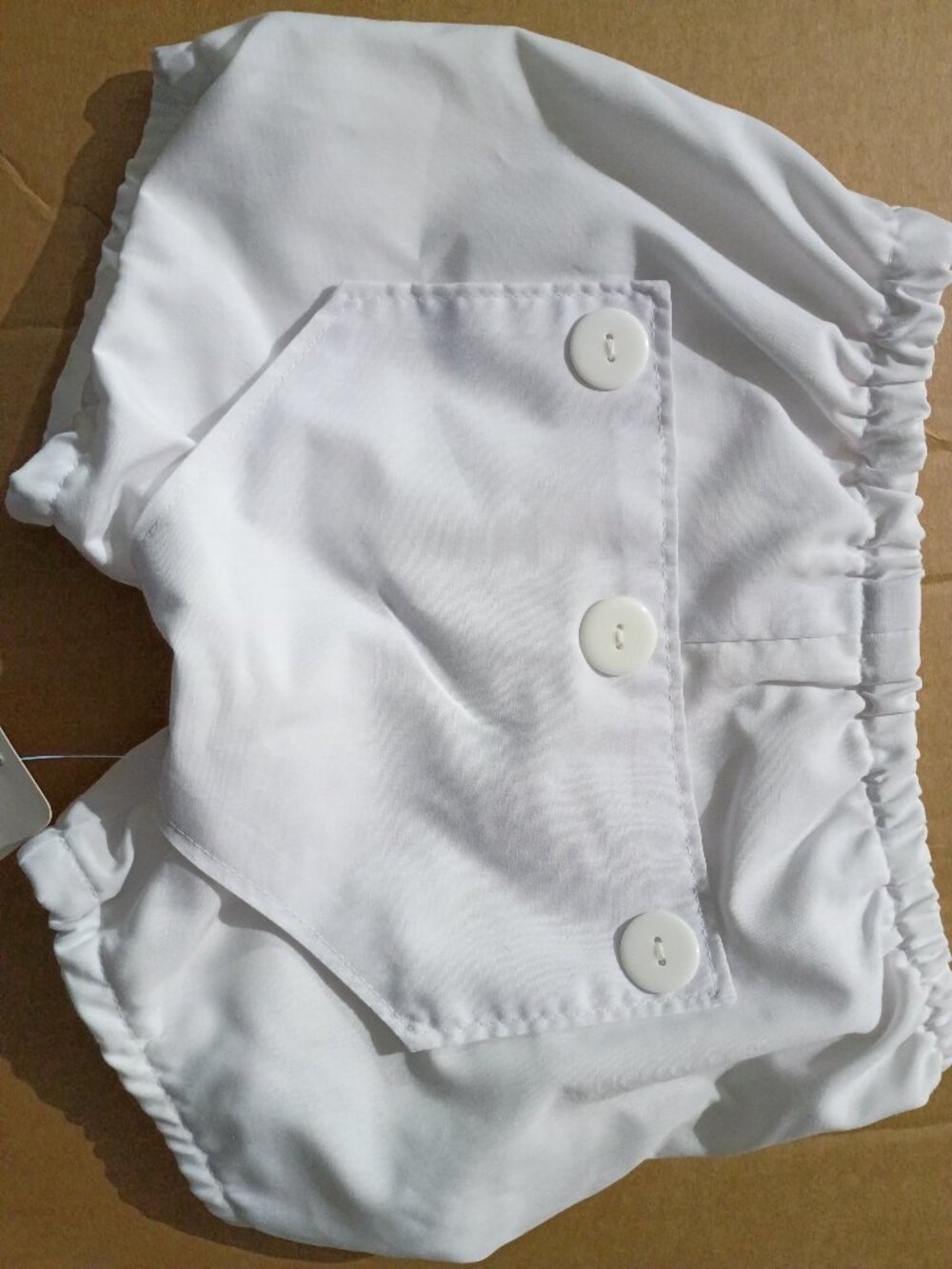 Mabel Handmade NWT Bloomer Cover White